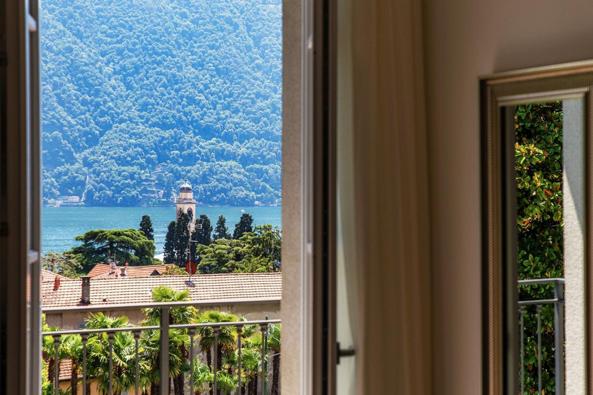 Hotel Ristorante La Vignetta Cernobbio Exteriör bild