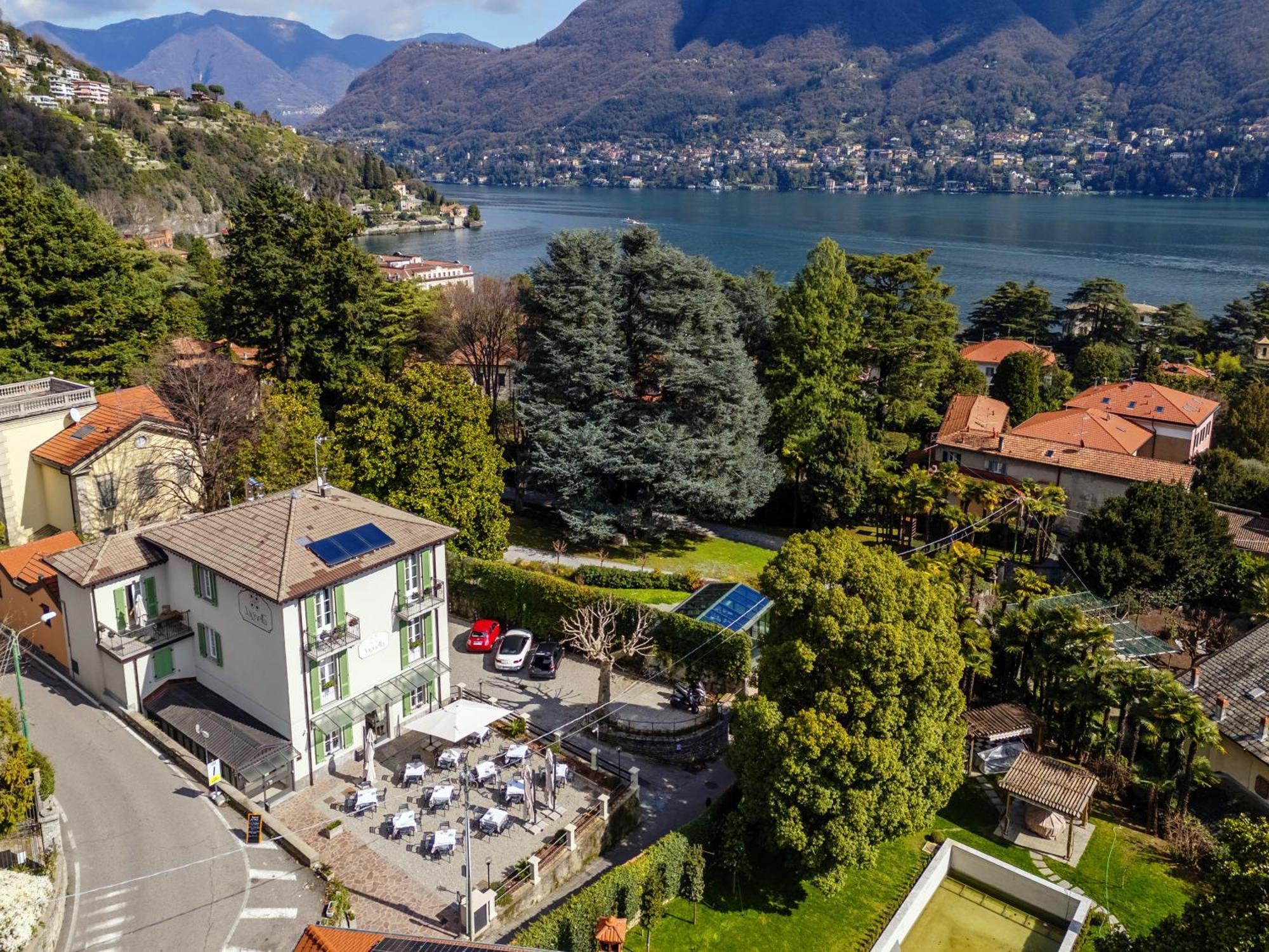 Hotel Ristorante La Vignetta Cernobbio Exteriör bild